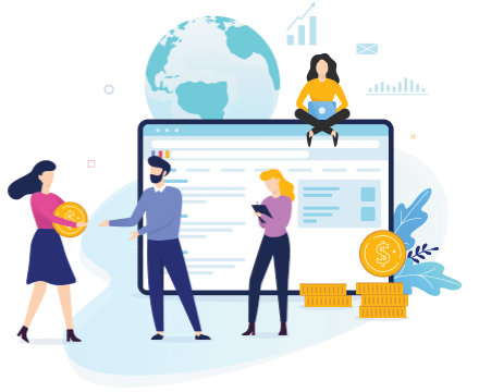 Website Development Service Illustration